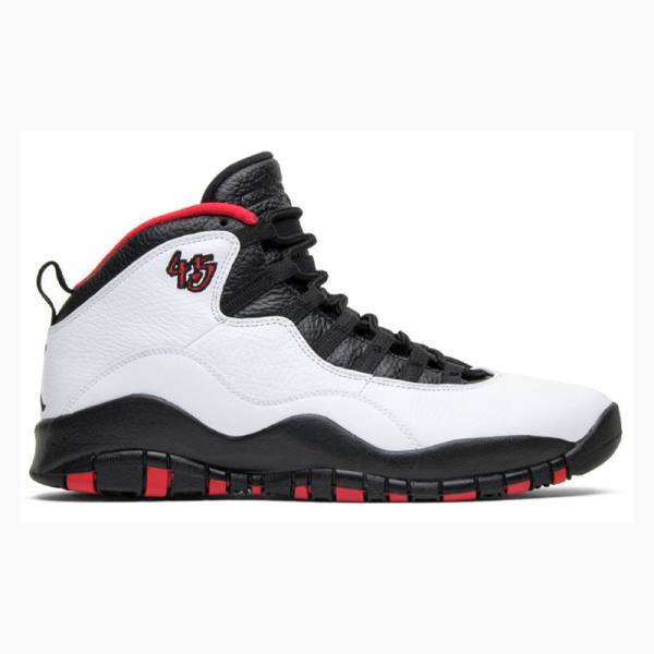 Nike Double Nickel Koripallokengät Miesten Air Jordan 10 Valkoinen Mustat | JD-951JY