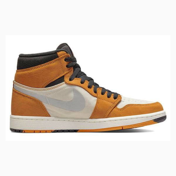 Nike Element Gore-Tex Koripallokengät Miesten Air Jordan 1 Keltainen Mustat | JD-350DL