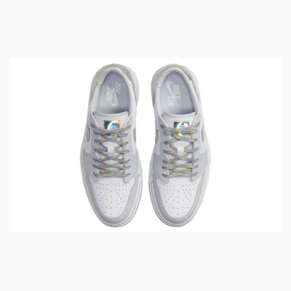 Nike Elevate Low SE Tear Away Tennarit Naisten Air Jordan 1 Valkoinen Pinkki | JD-659CS
