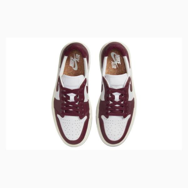 Nike Elevate Low Tennarit Naisten Air Jordan 1 Punainen Valkoinen | JD-327MO