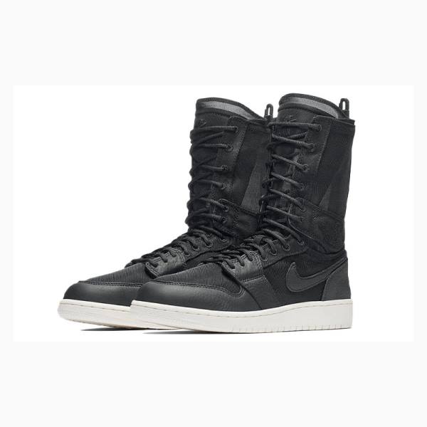 Nike Explorer Koripallokengät Naisten Air Jordan 1 Mustat Valkoinen | JD-548JV
