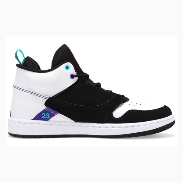 Nike Fadeaway Koripallokengät Miesten Air Jordan Mustat Valkoinen | JD-012PX