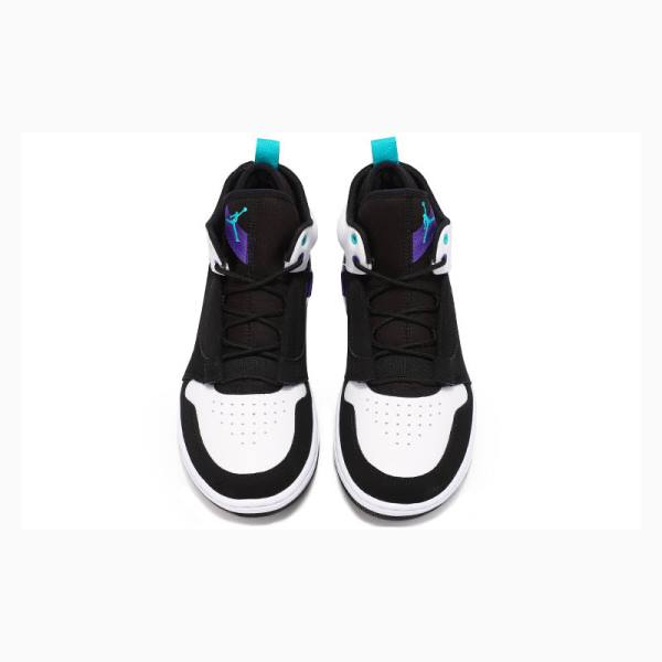 Nike Fadeaway Koripallokengät Miesten Air Jordan Mustat Valkoinen | JD-012PX
