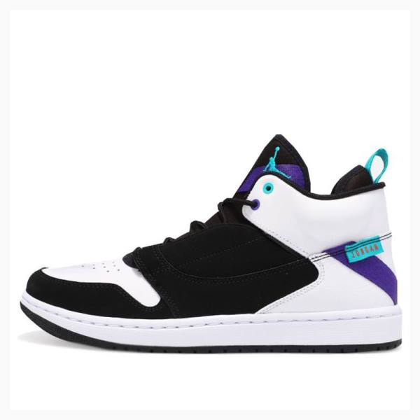 Nike Fadeaway Koripallokengät Miesten Air Jordan Mustat Valkoinen | JD-012PX
