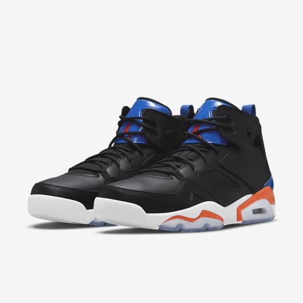 Nike Flight Club 91 Tennarit Miesten Air Jordan Mustat Kuninkaallinen Sininen Valkoinen Oranssi | NK547NXH