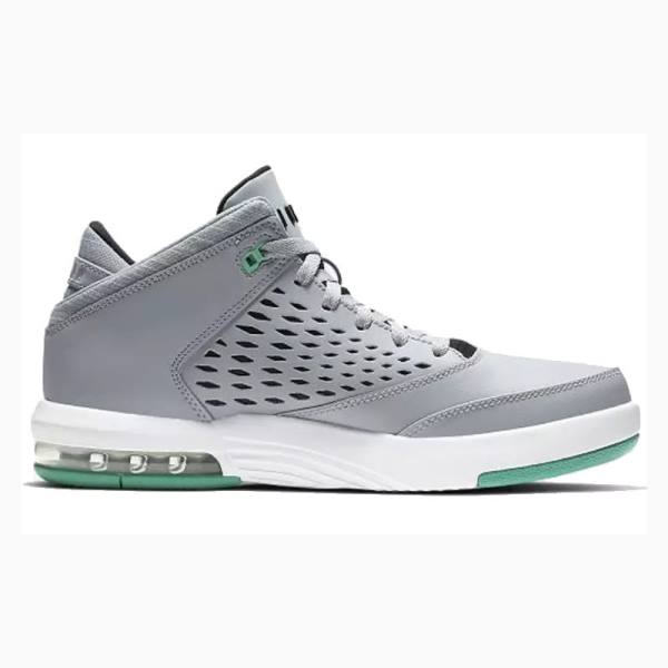 Nike Flight Origin 4 Koripallokengät Miesten Air Jordan Harmaat Vihreä | JD-079LS