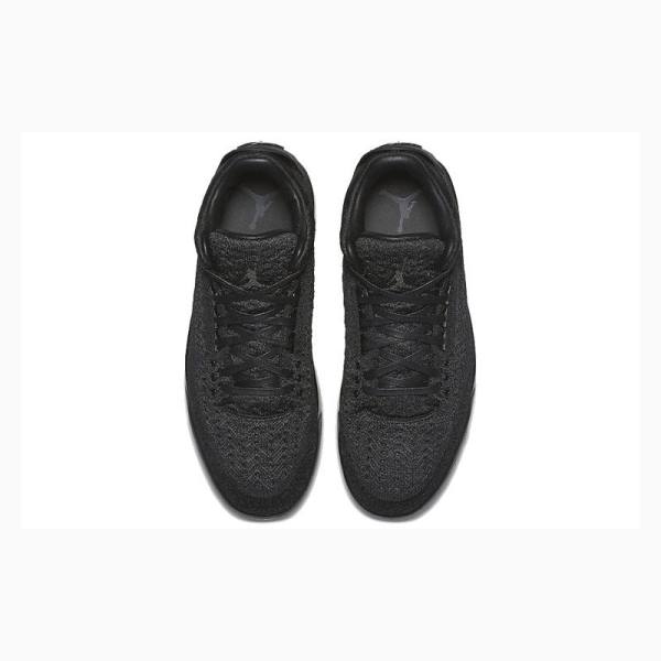 Nike Flyknit Anthracite Koripallokengät Miesten Air Jordan 3 Mustat | JD-560WZ