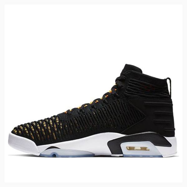 Nike Flyknit Elevation 23 Koripallokengät Miesten Air Jordan Mustat Keltainen | JD-473CG