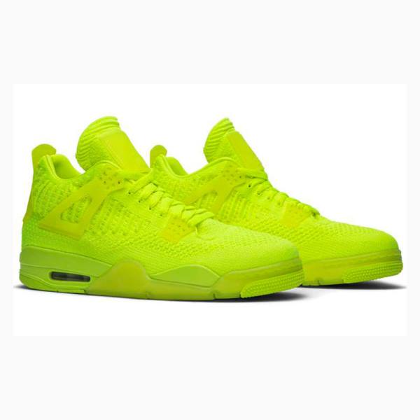 Nike Flyknit Volt Koripallokengät Miesten Air Jordan 4 Vihreä | JD-340YT