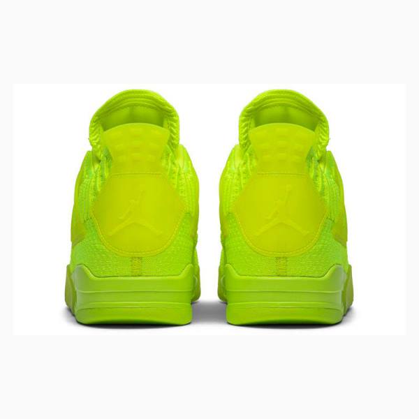 Nike Flyknit Volt Koripallokengät Miesten Air Jordan 4 Vihreä | JD-340YT