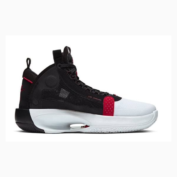 Nike (GS) BQ3384 Koripallokengät Naisten Air Jordan 34 Mustat Valkoinen Punainen | JD-523DY