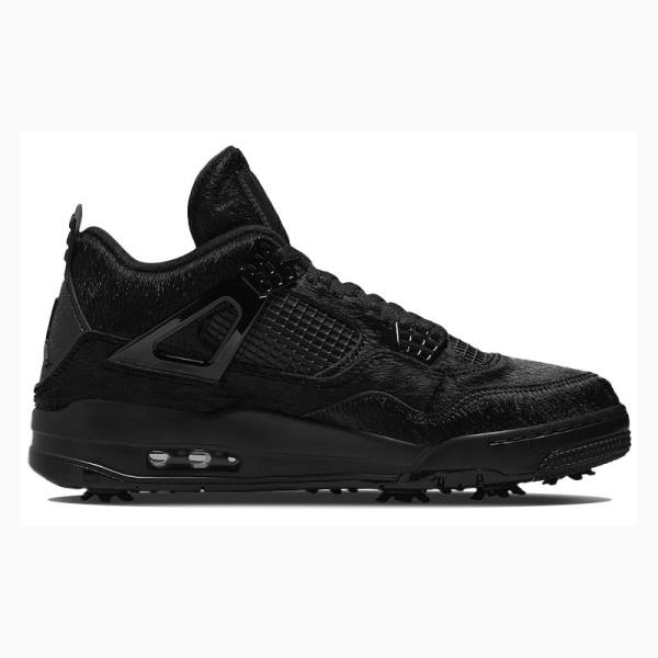 Nike Golf Cat Tennarit Tennarit Miesten Air Jordan 4 Mustat | JD-851VC