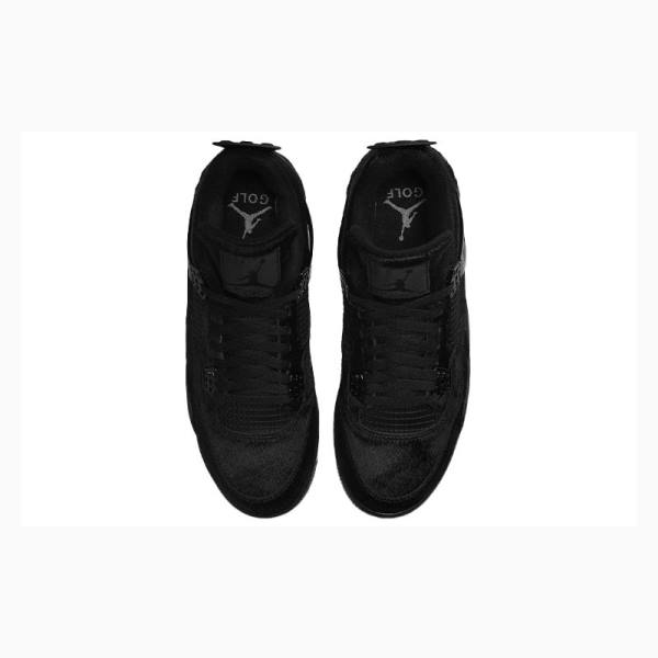 Nike Golf Cat Tennarit Tennarit Miesten Air Jordan 4 Mustat | JD-851VC