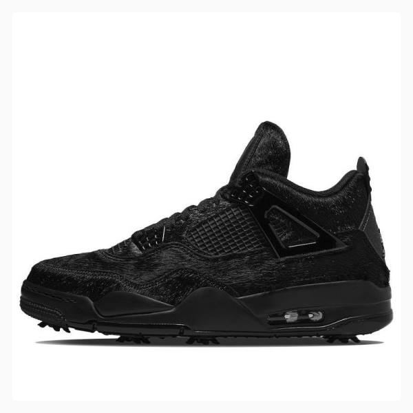 Nike Golf Cat Tennarit Tennarit Miesten Air Jordan 4 Mustat | JD-851VC