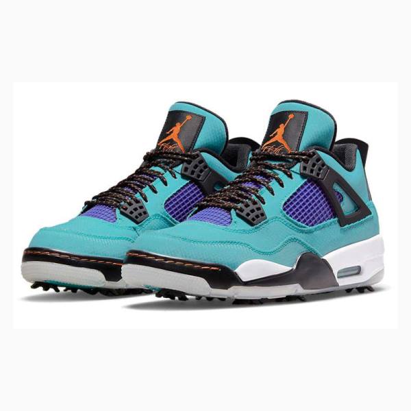 Nike Golf NRG ACG Koripallokengät Miesten Air Jordan 4 Mustat Sininen Violetit | JD-079BT