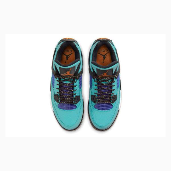 Nike Golf NRG ACG Koripallokengät Miesten Air Jordan 4 Mustat Sininen Violetit | JD-079BT