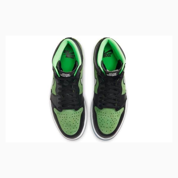 Nike HI Zoom Air Rage Koripallokengät Miesten Air Jordan 1 Vihreä Mustat | JD-458QI