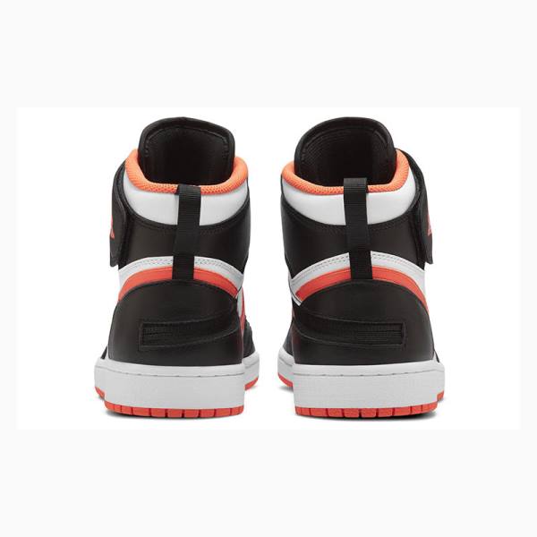 Nike Hi FlyEase Koripallokengät Miesten Air Jordan 1 Mustat Oranssi | JD-827PZ