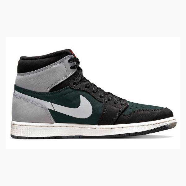 Nike High Element Gore-Tex Particle Koripallokengät Miesten Air Jordan 1 Mustat Harmaat | JD-638TS