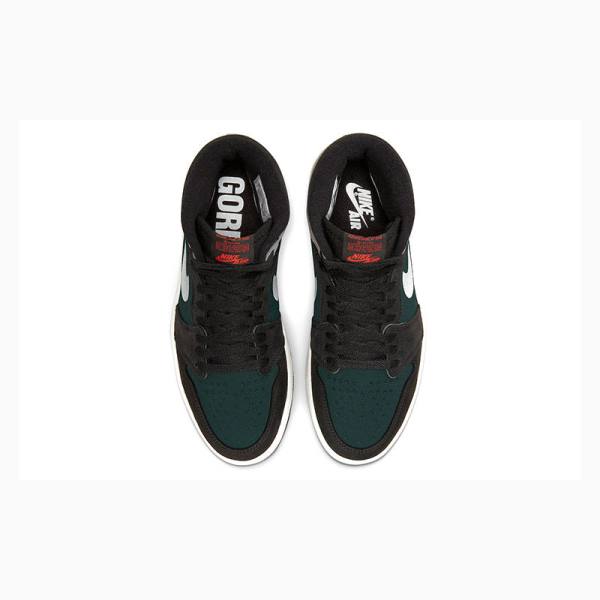 Nike High Element Gore-Tex Particle Koripallokengät Miesten Air Jordan 1 Mustat Harmaat | JD-638TS