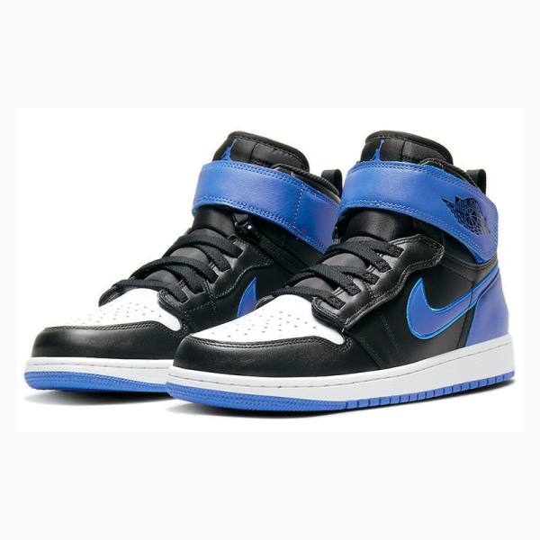 Nike High FlyEase 'Hyper Royal' Koripallokengät Miesten Air Jordan 1 Mustat Sininen | JD-712UW