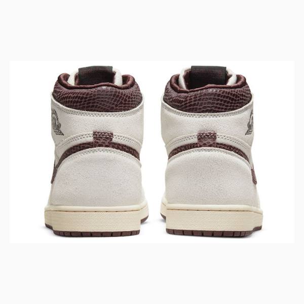 Nike High OG A Ma Maniere Koripallokengät Miesten Air Jordan 1 Ruskea Valkoinen | JD-368EG