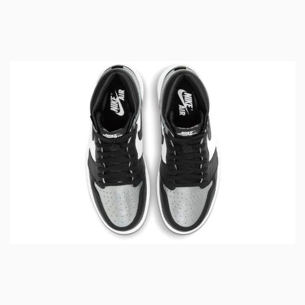 Nike High OG Koripallokengät Naisten Air Jordan 1 Mustat Hopea | JD-094ME