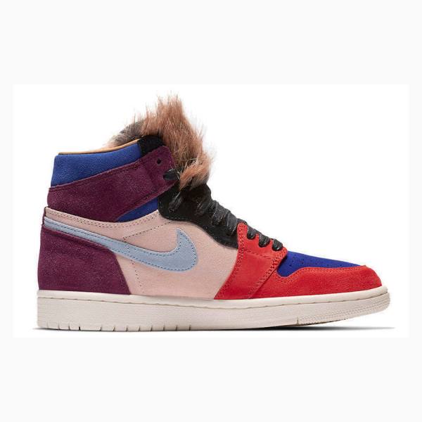 Nike High OG NRG Aleali May Koripallokengät Naisten Air Jordan 1 Oranssi Sininen Violetit | JD-731VE