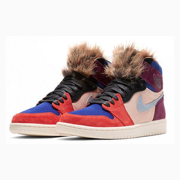 Nike High OG NRG Aleali May Koripallokengät Naisten Air Jordan 1 Oranssi Sininen Violetit | JD-731VE