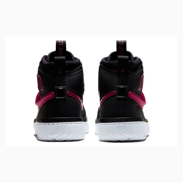 Nike High React Noble Koripallokengät Miesten Air Jordan 1 Mustat Punainen | JD-407WT