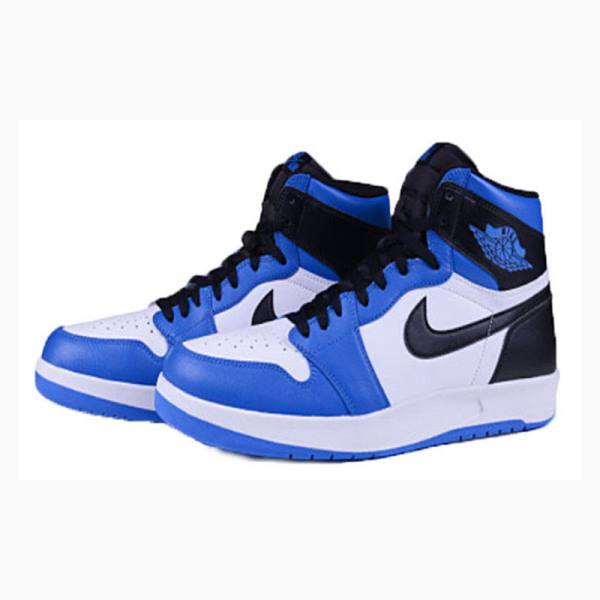 Nike High The Return Soar Koripallokengät Miesten Air Jordan 1 Mustat Sininen | JD-874HD