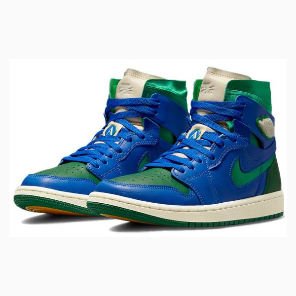 Nike High Zoom CMFT Aleali May Koripallokengät Naisten Air Jordan 1 Sininen Vihreä | JD-078OY