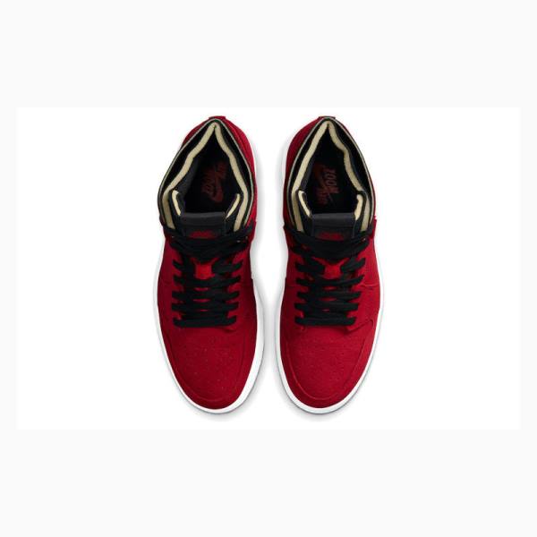 Nike High Zoom CMFT Crater Koripallokengät Miesten Air Jordan 1 Punainen Mustat | JD-134HO