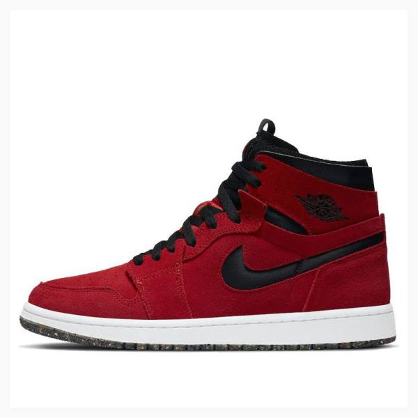 Nike High Zoom CMFT Crater Koripallokengät Miesten Air Jordan 1 Punainen Mustat | JD-134HO