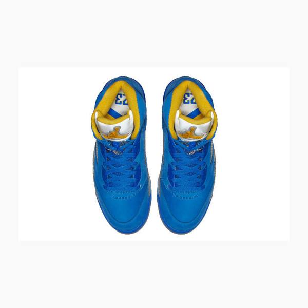 Nike JSP Laney Koripallokengät Miesten Air Jordan 5 Sininen | JD-703KF