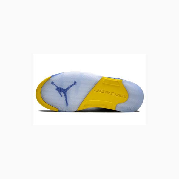 Nike JSP Laney Koripallokengät Miesten Air Jordan 5 Sininen | JD-703KF