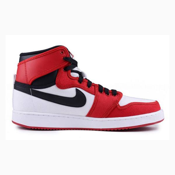 Nike KO High OG Chicago Koripallokengät Miesten Air Jordan 1 Punainen Mustat | JD-980WZ