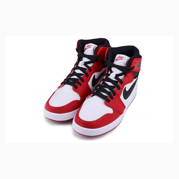 Nike KO High OG Chicago Koripallokengät Miesten Air Jordan 1 Punainen Mustat | JD-980WZ