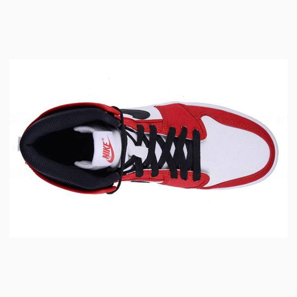 Nike KO High OG Chicago Koripallokengät Miesten Air Jordan 1 Punainen Mustat | JD-980WZ