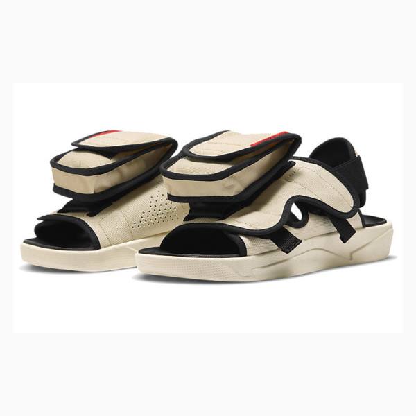 Nike LS Sandaalit Miesten Air Jordan Beige Mustat | JD-094NI