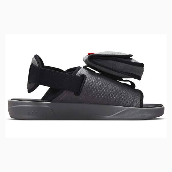 Nike LS Sandaalit Miesten Air Jordan Mustat | JD-805HI