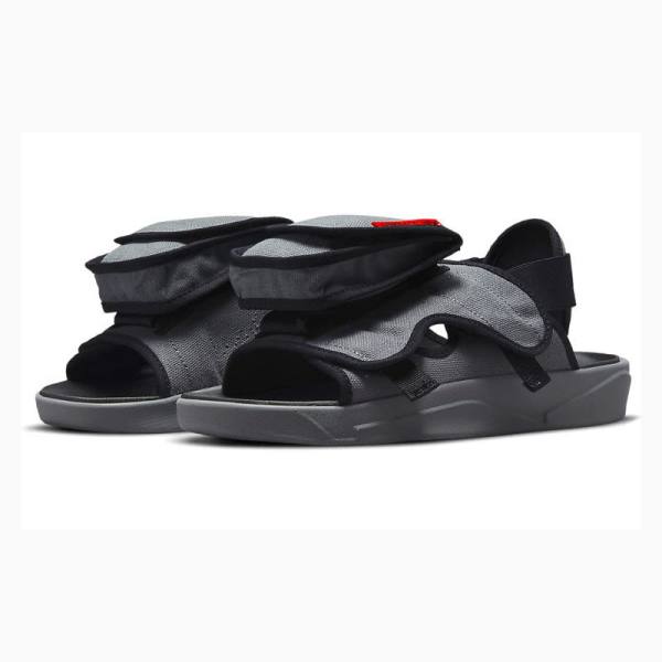 Nike LS Sandaalit Miesten Air Jordan Mustat | JD-805HI