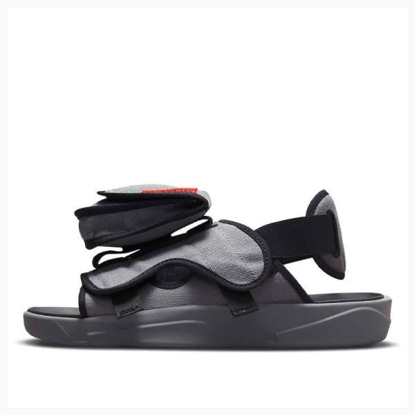 Nike LS Sandaalit Miesten Air Jordan Mustat | JD-805HI