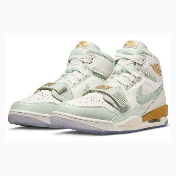 Nike Legacy 312 CNY Koripallokengät Miesten Air Jordan Valkoinen Vihreä Kultaiset | JD-305SV