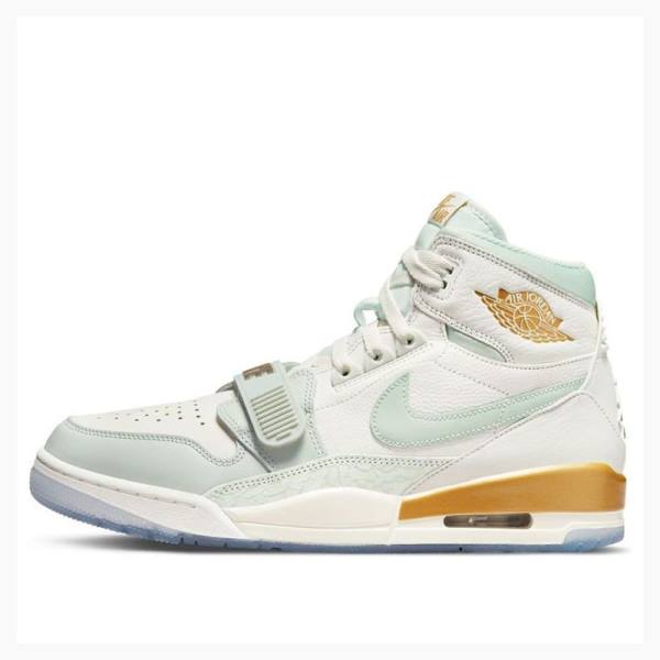 Nike Legacy 312 CNY Koripallokengät Miesten Air Jordan Valkoinen Vihreä Kultaiset | JD-305SV