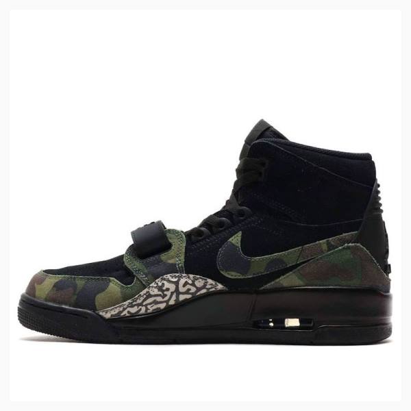 Nike Legacy 312 Camo Koripallokengät Miesten Air Jordan Mustat Vihreä | JD-481VX