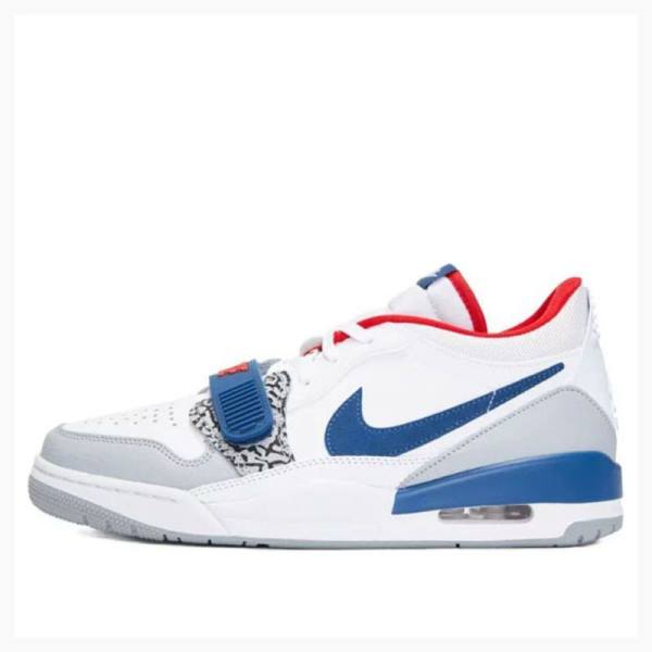 Nike Legacy 312 Low French Tennarit Naisten Air Jordan Valkoinen Sininen Punainen | JD-418KN
