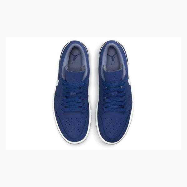 Nike Low Deep Royal Tennarit Naisten Air Jordan 1 Sininen Valkoinen | JD-716JS
