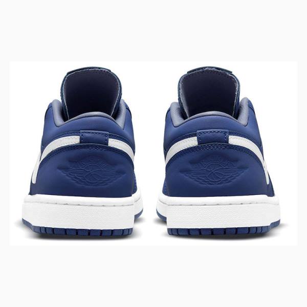 Nike Low Deep Royal Tennarit Naisten Air Jordan 1 Sininen Valkoinen | JD-716JS