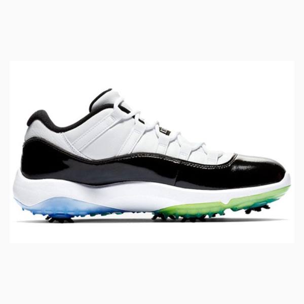 Nike Low Golf Concord Tennarit Miesten Air Jordan 11 Valkoinen Mustat | JD-037JK